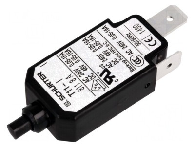 &amp;Icirc;ntrerupător de Supracurent 8A 240VAC 48VDC SPST foto