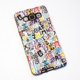 Husa Capac Plastic Samsung Galaxy A3 A310 (2016) Model M2 Alb Fosforescent