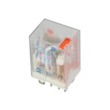 Releu 230Vac 2c 10A LB2 LED 4.8mm tata
