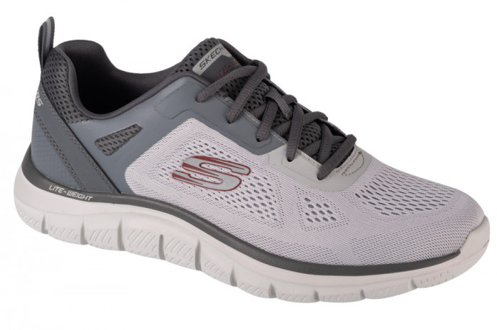 Pantofi pentru adidași Skechers Track-Broader 232698-GYCC gri