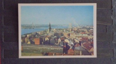 LETONIA - RIGA - PANORAMA A CAPITALEI - NECIRCULATA - foto