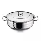 Arian Oala pentru prajit din otel inoxidabil 32*12 cm, 8,5 litri Handy KitchenServ, Perfect Home