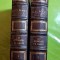E851-I-Raritate-Editie veche Franta-Al. Dumas-Mohicanii din Paris-Ex Libris 1867- 2 volume. Volumul 1- 1867 si Volumul 2- partea a 3 a 1864.