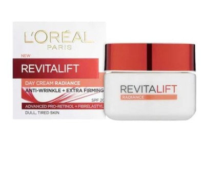 Crema De Fata Loreal Revitalift Radiance, Crema de zi Antirid, 50 ml foto