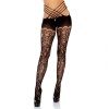 LEG AVENUE - WRAP AROUND CROTHLESS TIGHTS ONE SIZE, LEG AVENUE HOSIERY
