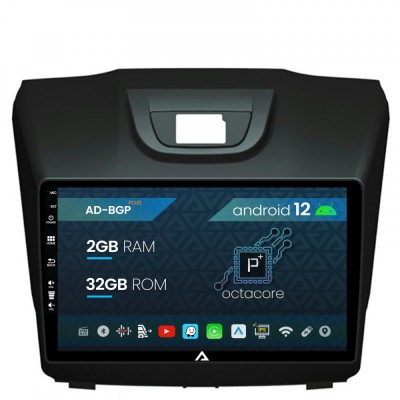 Navigatie Isuzu D-MAX (2015+), Android 12, P-Octacore 2GB RAM + 32GB ROM, 9 Inch - AD-BGP9002+AD-BGRKIT311 foto
