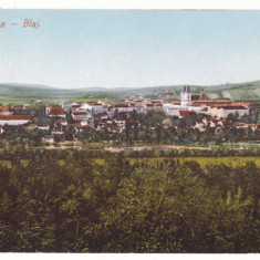 4300 - BLAJ, Alba, Panorama, Romania - old postcard - used - 1915