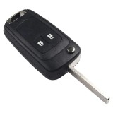 Carcasa Telecomanda Auto cu 2 butoane si lamela inclusa, compatibila Opel