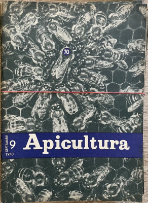 APICULTURA , REVISTA LUNARA, 12 NUMERE (EDIȚIE COMPLETĂ), ANUL 1970 foto