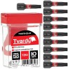 Set biti de impact T20, 25 mm S2, 10 bucati, Tvardy T00178-25-10