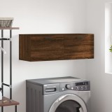 vidaXL Dulap de perete, stejar maro, 100x36,5x35 cm, lemn prelucrat