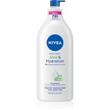 NIVEA Aloe &amp; Hydration loțiune de corp hidratantă cu aloe vera 625 ml