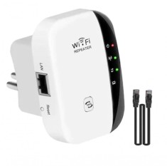 Amplificator Semnal Retea Wireless ,WiFi Repeater,transmisie 300Mbps,Retea 2.4G,Mod Repetor AP si Functia WPS,cu Port LAN de Antene Integrate, FOXMAG2