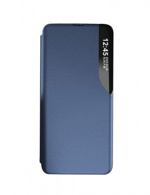 Husa Samsung A12 a125 Samsung M12 m127 Flip Book Smart View Dark Blue foto