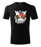 Tricou Personalizat I Love Music cu Iepure Cool si Casti - Design Modern si Jucaus
