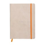 Cumpara ieftin Notebook Rhodiarama, A5, 80 file, ivory, dictando, bej