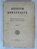 Arhiva romaneasca (Tomul X, 1945-1946)