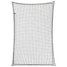 vidaXL Plasă de remorcă cu funie elastică, negru, 2,2x1,5 m, PP