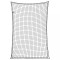 Plasă de remorcă cu funie elastică, negru, 2,2x1,5 m, PP