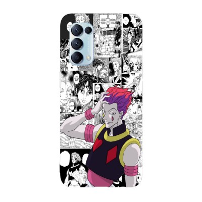 Husa compatibila cu Oppo A54s, Viceversa, model Hisoka Manga Hunter x Hunter, Silicon, TPU foto