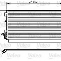 Condensator / Radiator aer conditionat RENAULT GRAND SCENIC III (JZ0/1) (2009 - 2016) VALEO 814187