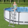 Bestway Scară de siguranță piscină cu 4 trepte Flowclear, 132 cm 93325