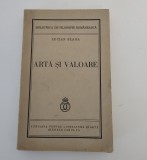 Carte veche 1939 Lucian Blaga Arta si valoare