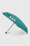 Moschino umbrela culoarea verde, 8425