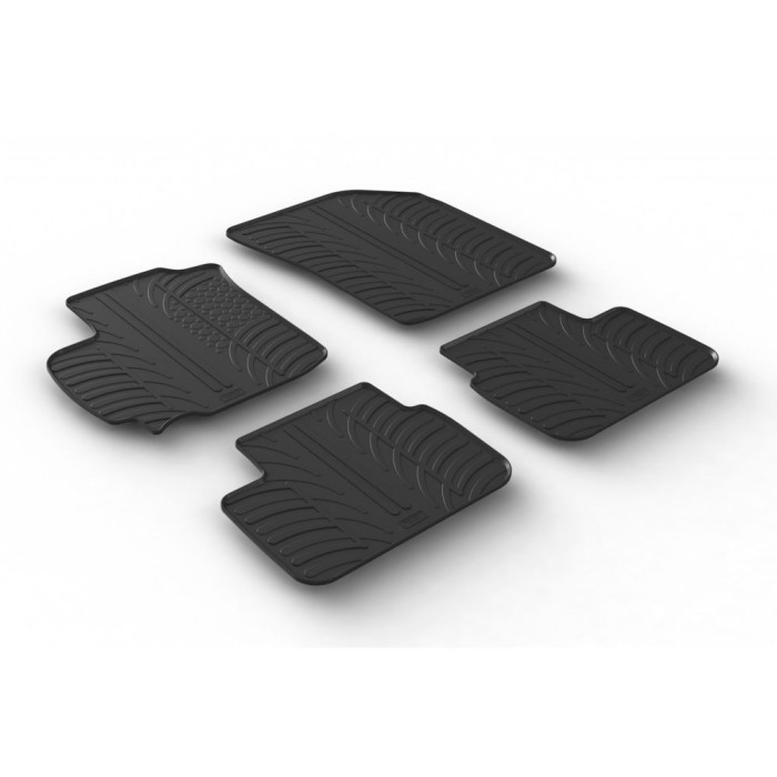 Set covorase auto din cauciuc Suzuki Swift 2010-04.2017, 5 usi, Negru, Gledring, 4 buc.