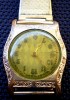 Ceas Dama Vechi Interbelic Nefunctional, Mecanism Alama Aurita, 25mm, Piese Schimb, Defect
