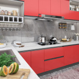 Gossi folie de mobilier autoadeziva, rosu, 500 x 90 cm, pvc