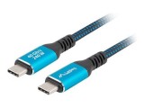 Cumpara ieftin Lanberg CA, CMCM, 45CU, 0015, BK , Cablu USB, C M M, USB4, 1.5m, 240W, 8K60Hz, braided
