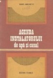 Agenda instalatorului de apa si canal