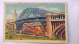 Cleveland Ohio pod inalt langa turnul din est