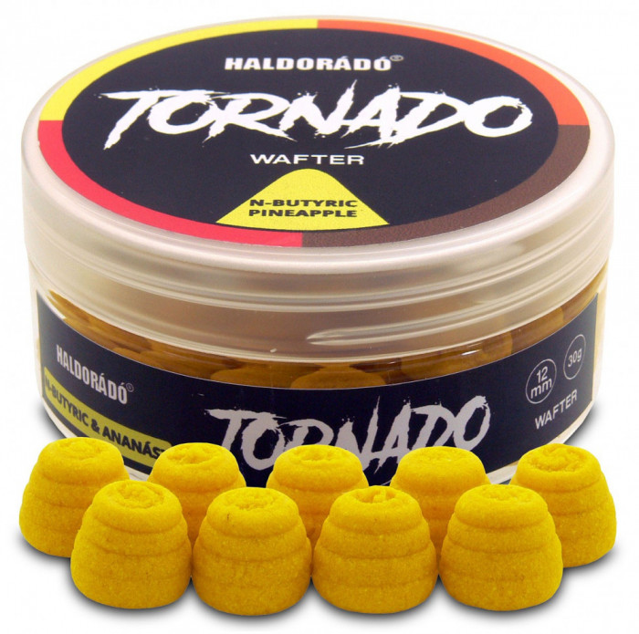 Haldorado - Pelete flotant Tornado Wafter - Acid N-Butyric Ananas 12mm