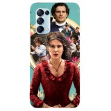 Husa compatibila cu Oppo A5 (2020) model Enola Holmes, Silicon, TPU, Viceversa, Transparent, Carcasa