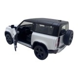 Macheta 2020 Land Rover Defender 90 alb 1/36 Kinsmart