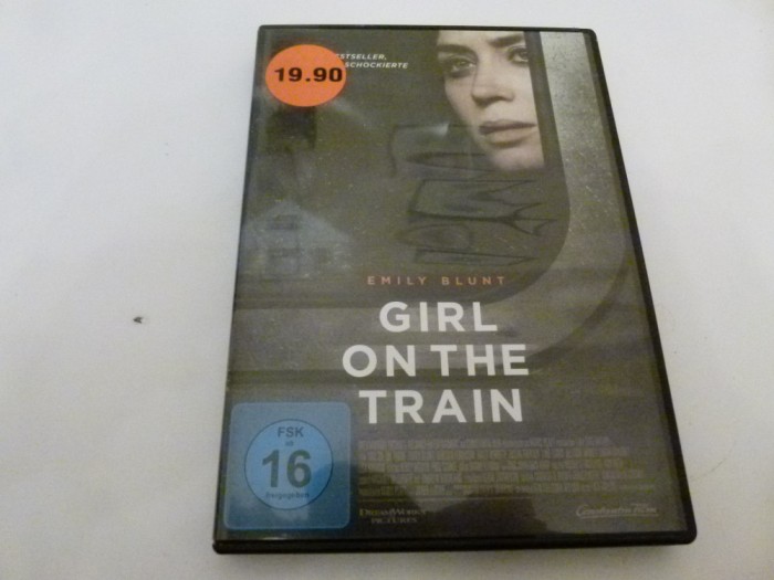 Girl on the train, dvd