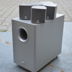 Subwoofer Activ Canton AS 5 + 5 sateliti Canton CX