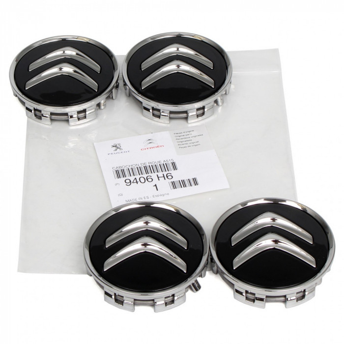 Set 4 Buc Capac Janta Oe Citroen DS4 2011-2015 &Oslash; 60 mm 9406.H6