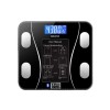 Cantar corporal inteligent cu aplicatie telefon, electronic, sticla Securizata, design elegant, Smart, afisaj LCD