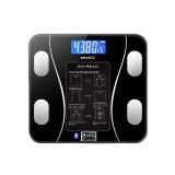 Cumpara ieftin Cantar corporal inteligent cu aplicatie telefon, electronic, sticla Securizata, design elegant, Smart, afisaj LCD
