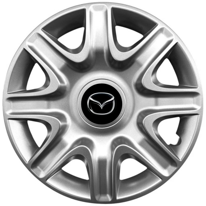 Set 4 Capace Roti 15 inchi (r15) Model 332, Compatibile Cu Mazda