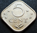 Cumpara ieftin Moneda exotica 5 CENTI - ANTILELE OLANDEZE (Caraibe), anul 1975 * cod 2479, America Centrala si de Sud