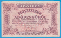 (3) BANCNOTA UNGARIA - 100.000 ADOPENGO 1946 (28 MAI 1946) foto