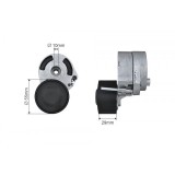 Rola intinzator curea distributie Citroen Berlingo 11, C3 &amp;gt; , C5 2 &amp;gt; , Xsara &amp;gt; , Ford Fiesta &amp;gt; , Fusion &amp;gt; , Mazda 2 07, Peugeot 206