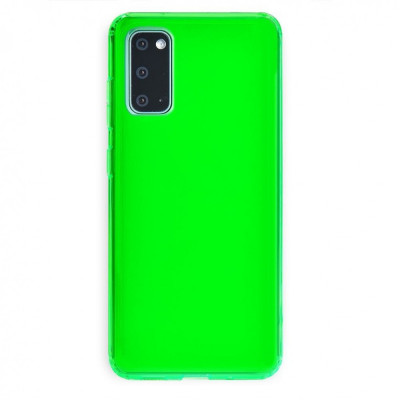 Husa SAMSUNG Galaxy Note 20 Ultra - Silicone Cover (Verde Neon) foto