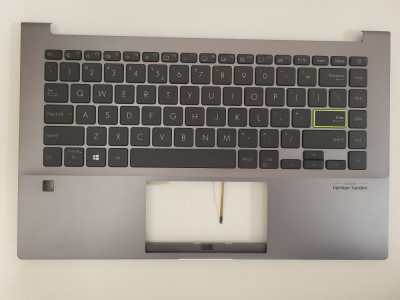 Carcasa superioara cu tastatura palmrest Laptop, Asus, VivoBook S14 S435, S435E, S435EA, X435EA, 90NB0SU1-R30UI0, iluminata, layout US foto