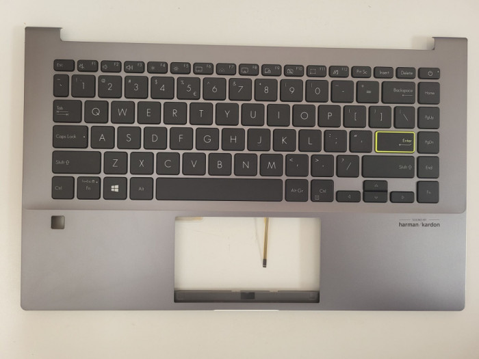 Carcasa superioara cu tastatura palmrest Laptop, Asus, VivoBook S14 S435, S435E, S435EA, X435EA, 90NB0SU1-R30UI0, iluminata, layout US