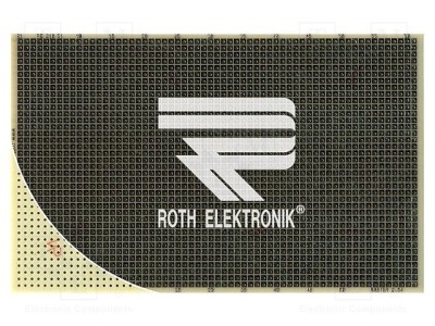 Placă universală prototip singură față 100x160mm ROTH ELEKTRONIK GMBH foto
